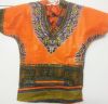 Kids Costumes to Hire - African Orange Top & Shorts - boy (7-8)